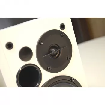 Edifier aktīvie skaļruņi Studio R1280T 2.0 balts/sudrabs mazumtirdzniecība