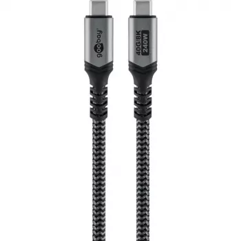Goobay 74213 USB kabelis melns