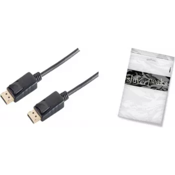 ShiverPeaks BS10-50025 - 1 m - DisplayPort - DisplayPort - Vīrietis - Vīrietis - Zelts