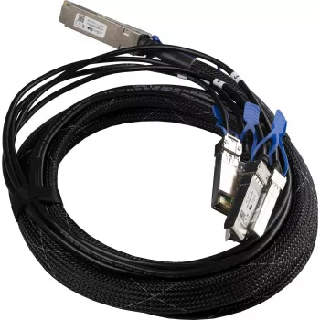 Mikrotik XQ+BC0003-XS+ 3 m QSFP28 uz 4x SFP28 sadales kabelis