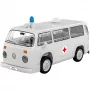 Cobi Modelēšanas komplekts Volkswagen T2b Ātrā palīdzība 1:35 mērogs pelēks