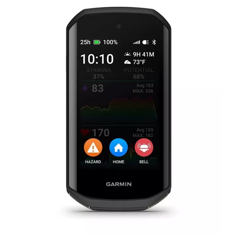 GPS velodators GARMIN Edge 1050, 3,5 collu displejs, Melns