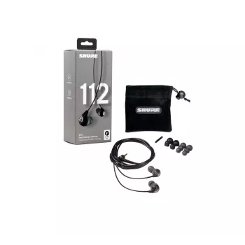 Shure SE112-GR vadu austiņas iekšauss zvanu/mūzikai melna, pelēka