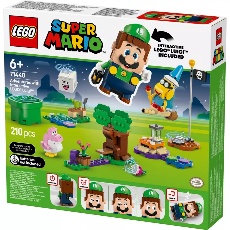 Konstruktors LEGO 71440 Super Mario interaktīvā Luidži figūra