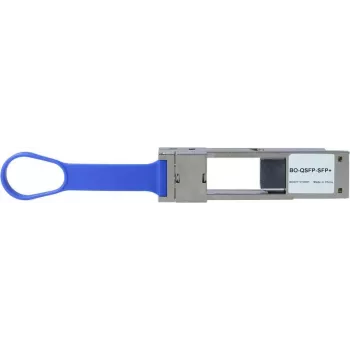 BlueOptics QSFP28 uz SFP28 Pārveidotājs 100Gbps (01FT845-BO) — SFP28 uztvērēja slots, daudzmodu un vienmodu, 0°C–+70°C