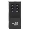 Keramikas sildītājs ar ventilatoru Mill FH1500BLACK 1500 W telpām līdz 22 m², melns