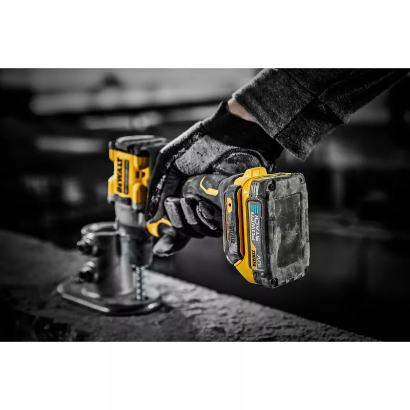 Pistol satveres urbjmašīna DeWALT DCD805E2T-QW, 18V Li-Ion 1,7Ah x2, bezsuku, 2000 RPM, 90 Nm, 13 mm patrona
