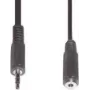Audio kabelis 3,5 mm e+p B 125/5 5m Melns