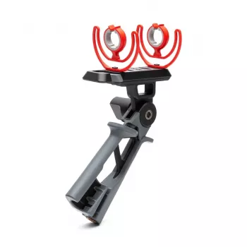 Rokturis RODE PG2-R ar Rycote sistēmu NTG mikrofonam
