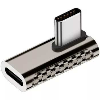 4smarts 540464 USB-C uz USB-C pagarinātājs ar 4 leņķa adapteriem, sudrabs