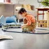 LEGO 60337 City Express Pasažieru Vilciens Ar Tālvadību, Darba Lukturiem, 2 Vagoniem Un 24 Sliedes Gabaliem