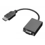 Lenovo HDMI uz VGA kabelis 0,2 m Melns