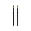 Gembird CCAP-444-0.75M Audio kabelis 3.5mm Mini Jack vīrietis - Mini Jack vīrietis, 0,75m, Melns