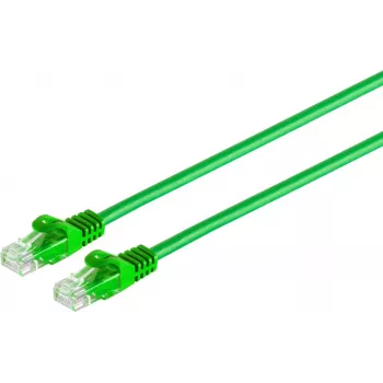 Tīkla kabelis ShiverPeaks 08-35043 Cat 7 U/UTP RJ45, 3 m, zaļš