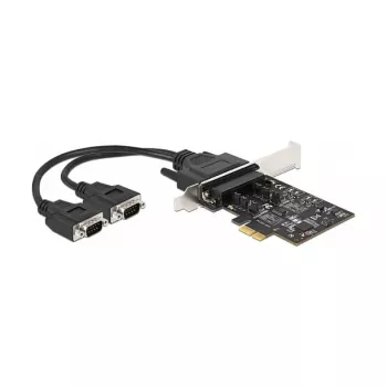 DeLOCK PCI Express x1 karte ar 2 seriālajiem portiem RS-422/485