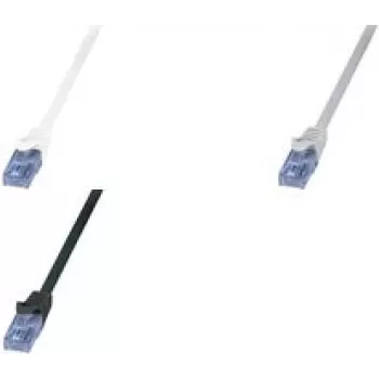 Tīkla vads LogiLink CP3091U RJ-45 Cat6a 10 m Balts