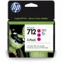 HP 712 (3ED78A) Tintes kasetne, fuksīna