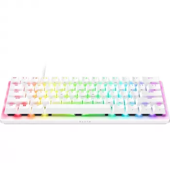 Razer Huntsman V3 Pro Mini - balts - vācu izkārtojums P - tastatūra - optiskā (RZ03-04992000-R3G1)