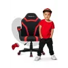 Bērnu spēļu krēsls Huzaro Ranger 1.0 Red Mesh, melns, sarkans