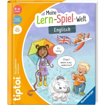 tiptoi Meine Lern-Spiel-Welt: Angļu valoda, mācību grāmata