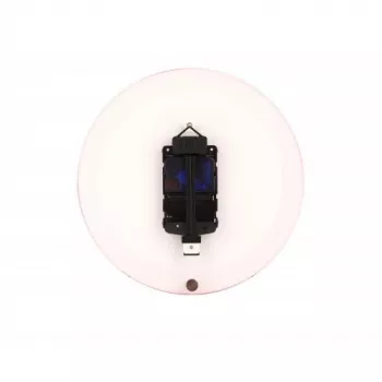 NeXtime klok 2615ro Focus, Ø25 cm, sienas, Balta/Sarkana
