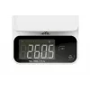 Virtuves elektroniskie svari ETA POPI Balts — max 5 kg, precizitāte 1 g, LCD displejs, AAA baterijas