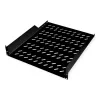 ROLINE 19 collu 2 U 550 plaukts 25 kg slodze melns