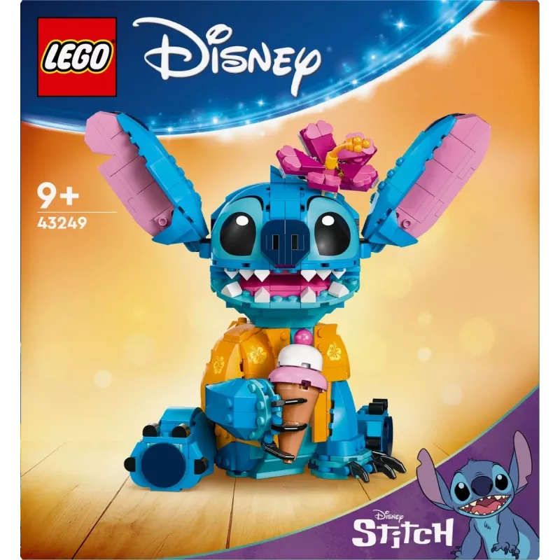 LEGO | Disney Stitch būvējama rotaļlieta ar saldējuma konusu 43249