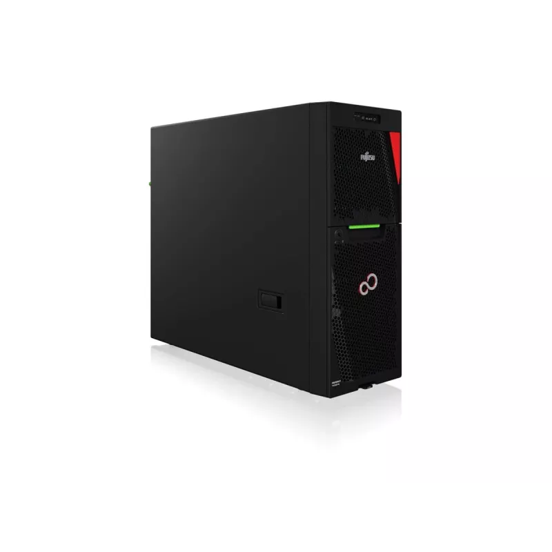 Fsas Technologies Fujitsu PRIMERGY TX1330 M6 - Server - Tornis - 1 ceļš - 1 x Xeon 6369P / 3.3 GHz - RAM 32 GB - SATA/SAS - Karstā maiņa 6.4 cm (2.5 collas)