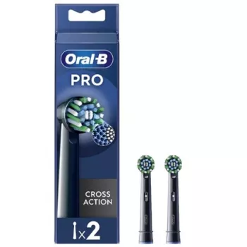 Oral-B EB50BRX-4 CrossAction rezerves birstītes, melnas, 4 gab.
