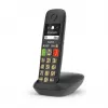 Gigaset E290 bezvadu DECT telefons, melnā krāsā