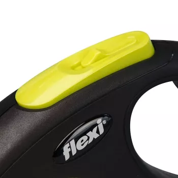 FLEXI New Neon M – izvelkamā pavada – 5 m