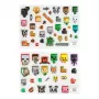 Paladone Minecraft Puffy Gadget Decals PP13218MCF — uzlīmes ar 3D efektu
