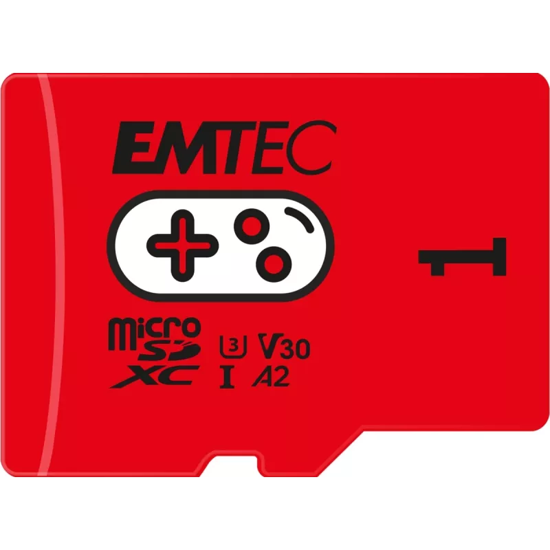 Emtec 1TB UHS-I U3 V30 A2 Gaming Rouge microSDXC atmiņas karte ECMSDM1TXCU3G