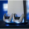 EgoGear SCC5-P5-WH, Lādētājs, PlayStation 5, Balts, Vadu, 258 mm, 53 mm