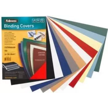 Fellowes FSC sertificēts iesiešanas vāks A4 (210 x 297 mm) - Melns - 250 g/m² - 25 gab. (5373802)