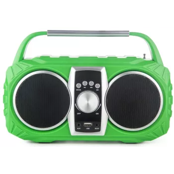 Radio modinātājs PRIME3 APR71GR Neon ar FM radio un LED displeju
