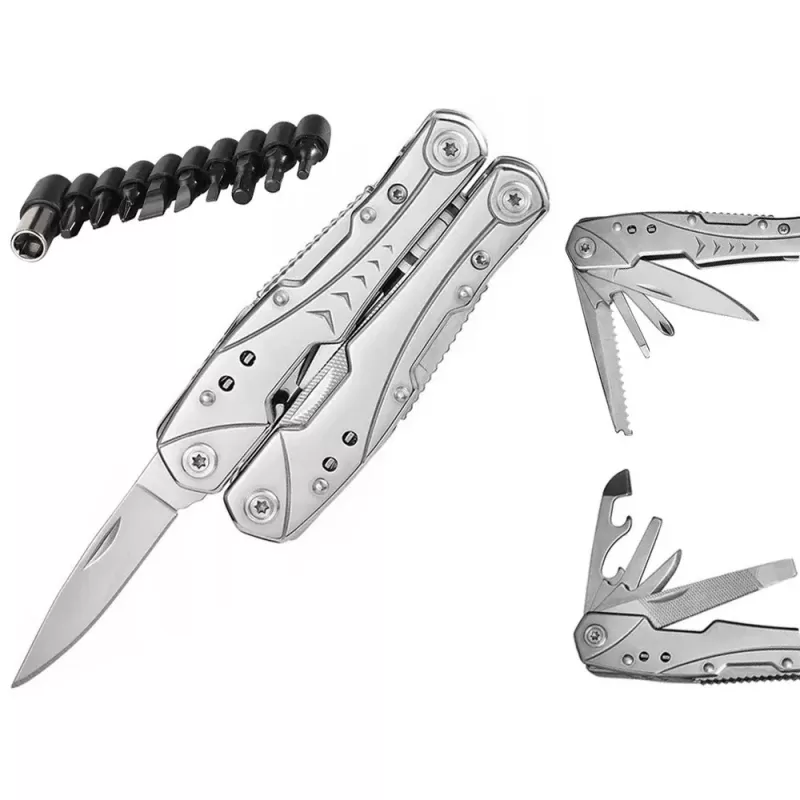 Extralink Multitool, Kabatas nazis 23-in-1, ar Maciņu, Sudrabs