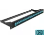 Patch panel 1U DeLOCK 43383 SC savienotājiem