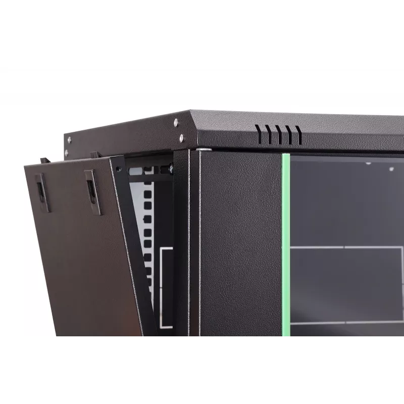 Sienas stiprināms 19 collu skapis DIGITUS Dynamic-N DN-37101 — 7U, 600x450 mm, IP20, slēdzams, neizjauktā veidā