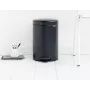 Brabantia 113741 Atkritumu spainis 12 l Apaļš Melns (11 37 41)