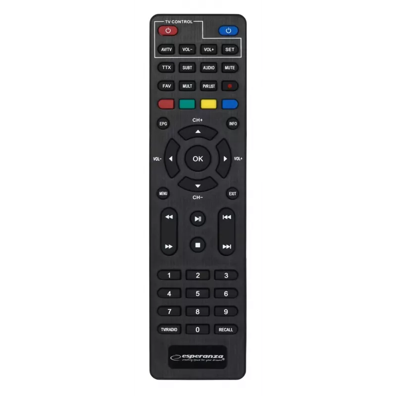 Dekoders Tuner TV DVB-T2 HEVC H.265 ar HDMI