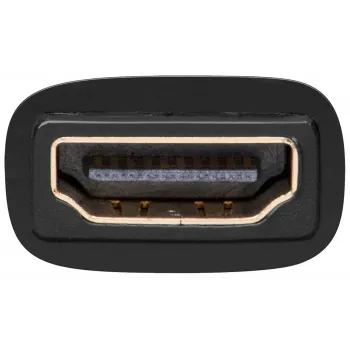 Wentronic Goobay HDMI™ / DVI-I Adapteris, HDMI standarta ligzda (Type A), melns - 19-pol. HDMI™-ligzda > DVI (24+5) ligzda (68690)