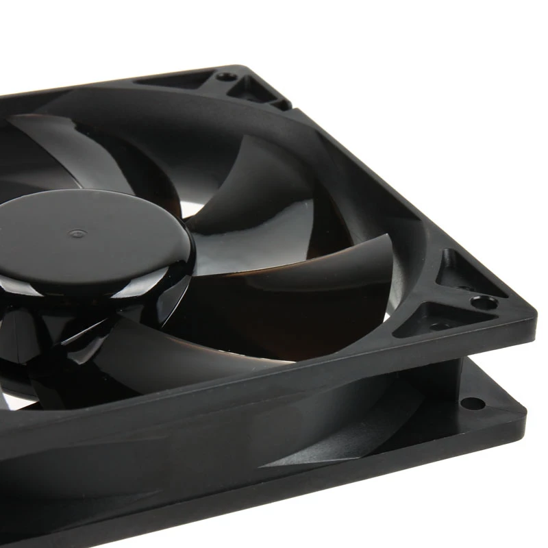 Noiseblocker BlackSilent Pro PL1 ITR-PL-1 datora ventilators, 120 mm, melns