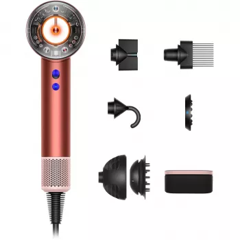 Dyson Supersonic matu žāvētājs Nural Strawberry Brown, 1600W, 3 ātruma režīmi