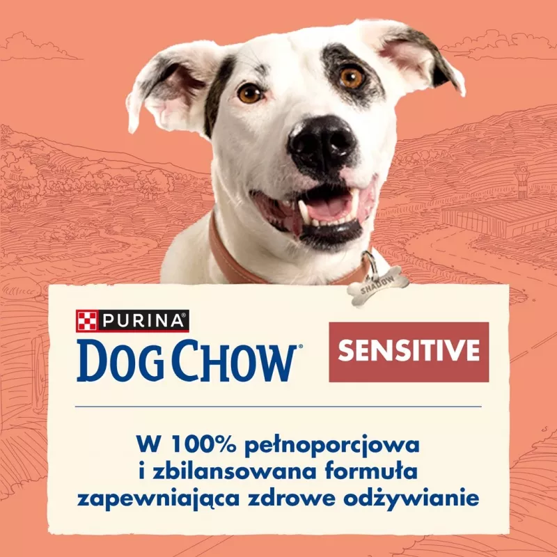 Purina DOG CHOW Sensitive Adult 14 kg Lasis