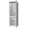 Ledusskapis ar saldētavu Gorenje NRB620E61X4WFE, brīvi stāvošs, nerūsējošais tērauds, kopējā ietilpība 413 L, saldētava apakšā 130 L, NoFrost, LED displejs