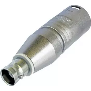 Neutrik XLR-Adapter XLR-Spraudnis - BNC-Ligzda NA2MBNC 1 gab. (NA2MBNC)