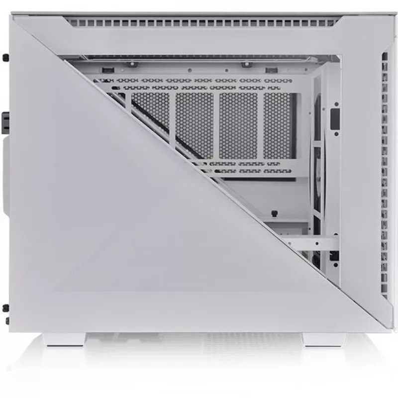 PC korpuss Thermaltake Divider 200 TG Air Snow Micro Tower Balts