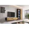 Cama TV Stand VIGO '180' 30/180/40 Melns/wotan oak
